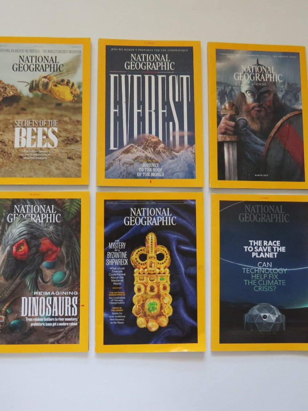 National Geographic Magazine Lot of 6 Magazines 2017 – 2026 Set #5